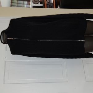 L-RL Lauren Active Ralph Lauren Zippered Cardigan Black. Large?